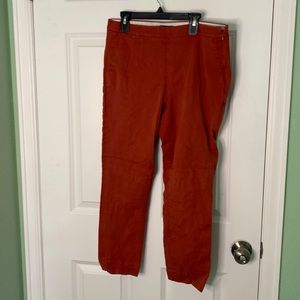 J. Crew business pant, dark orange, size 8